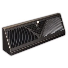Everbilt 15 in. 3-Way Steel Baseboard Diffuser Supply in Oil Rubbed Bronze