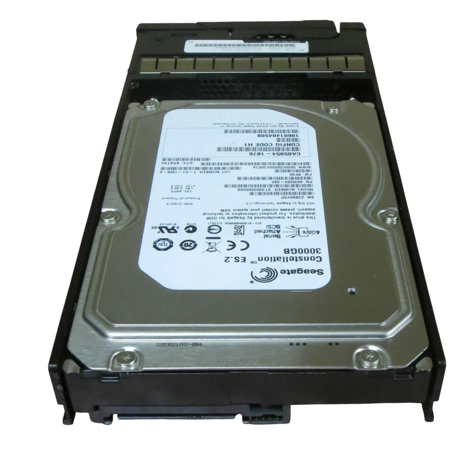 Fujitsu CA07339-E013 3.5" 3TB SAS 7.2K 6G Hard Drive Eternus DX60 DX80 DX90 S2 - Image 2 of 2