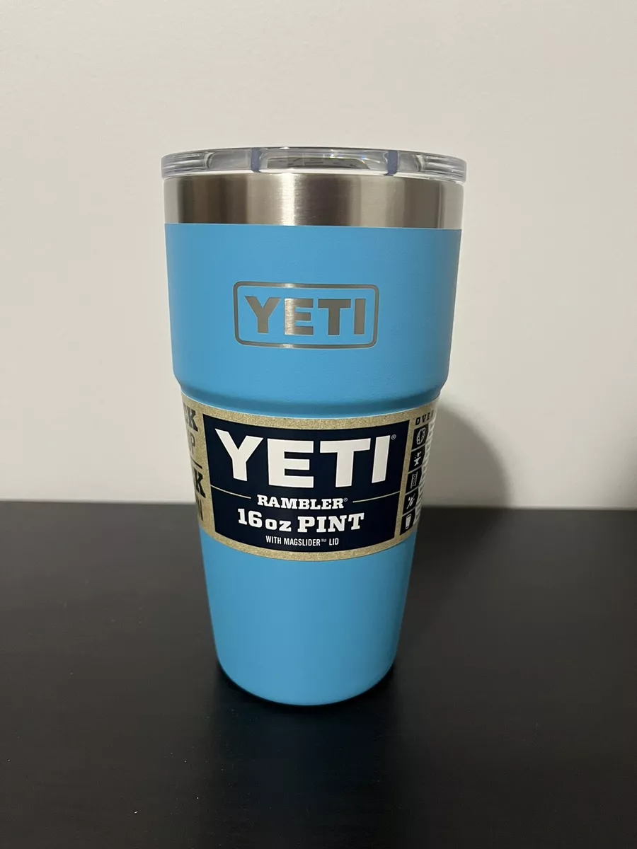 NEW YETI Stackable 16oz Pint Cup in Rare Limited Edition Reef