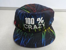 NWOT Dead Stock "100 Crazy" 1980's Snapback Hat Men OSFA Beachwear
