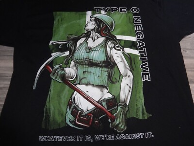 Type O Negative Shirt Peter Steele Carnivore Motionless in White RaR Sold Out