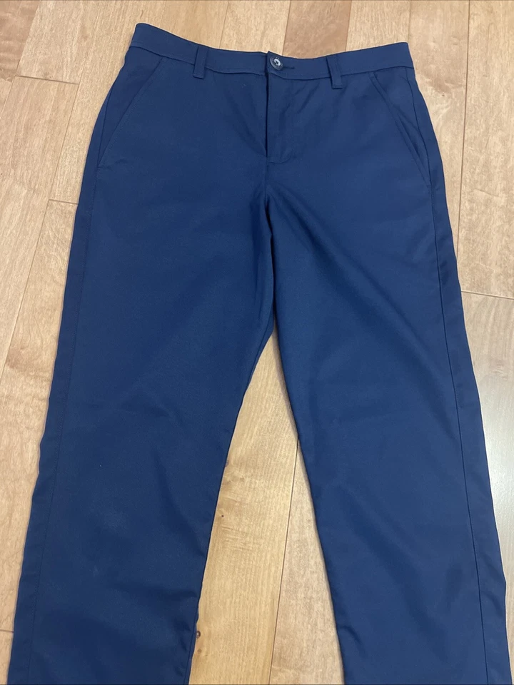Pantalones de vestir Under Armour azul marino para niños talla 16 Foto 4 de 4