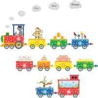 Numbers Pet Train Wall Decals - Fun And Educational Animals For Nursery And K... on sale Numbers Pet Train Wall Decals - Fun And Educational Animals For Nursery And K... on sale