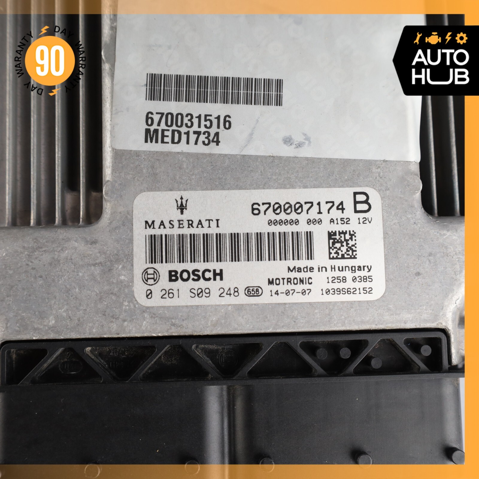 14-17 Maserati Quattroporte SQ4 M156 3.0L Ignition Control Module ECU OEM 32k
