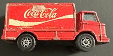 "RARE" Vintage Corgi Coca-Cola Toy Truck Great Britain White Top Original 7916