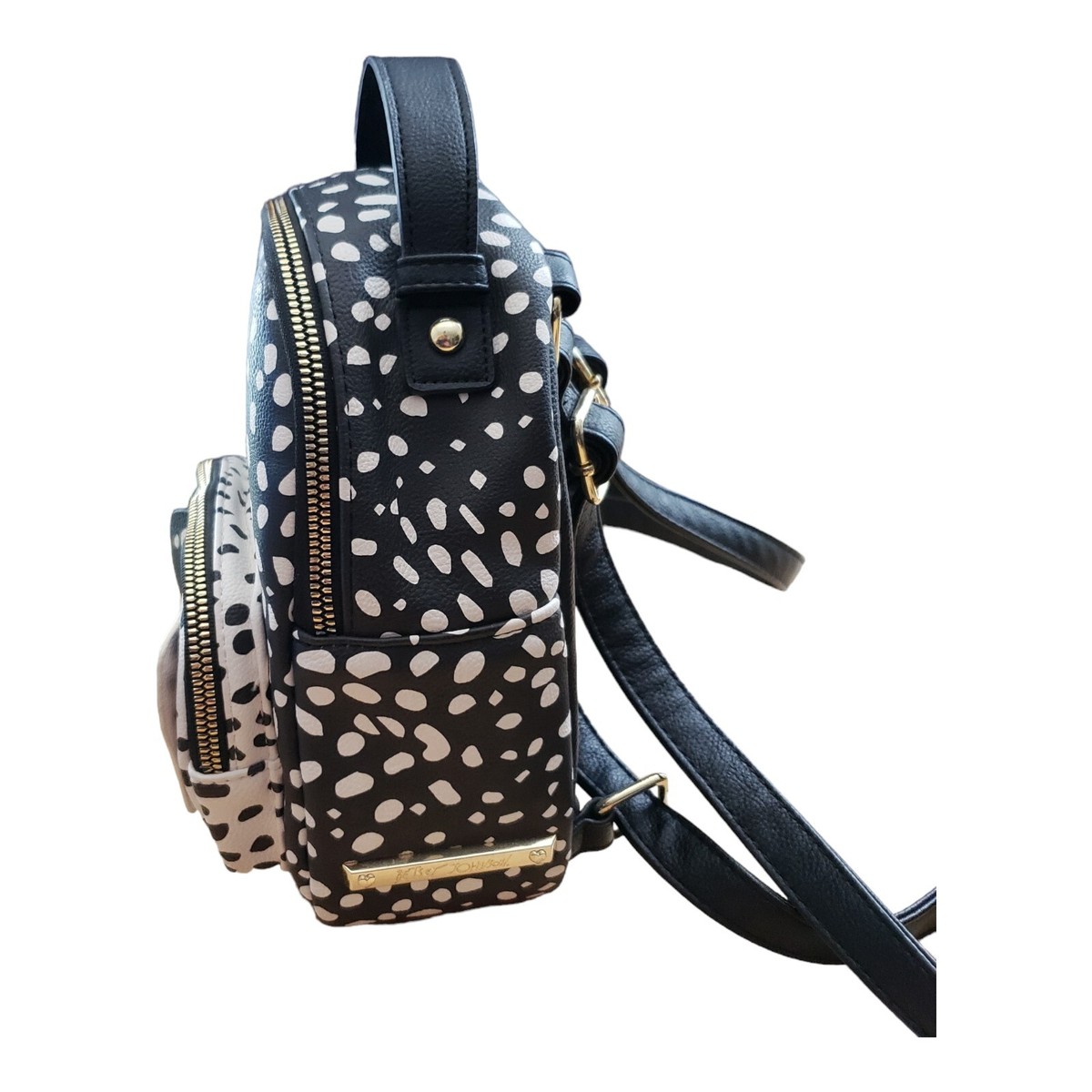 Betsey johnson  kitsch Dalmation  mini backpack new Betsey Johnson Mini Backpack Kitsch Dalmation Dog | eBay main image 4