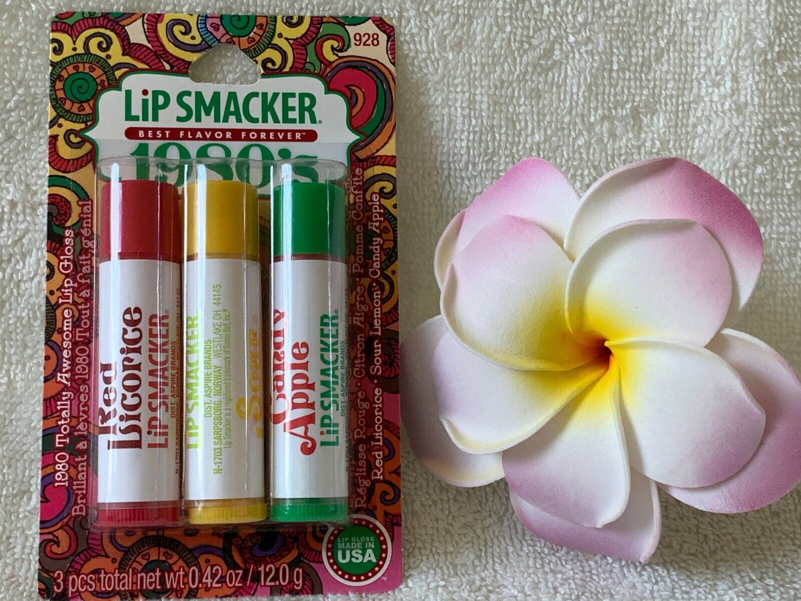 Bonne Bell Lip Smacker Lip Balm, Assorted Skittles Flavors - 8 pack