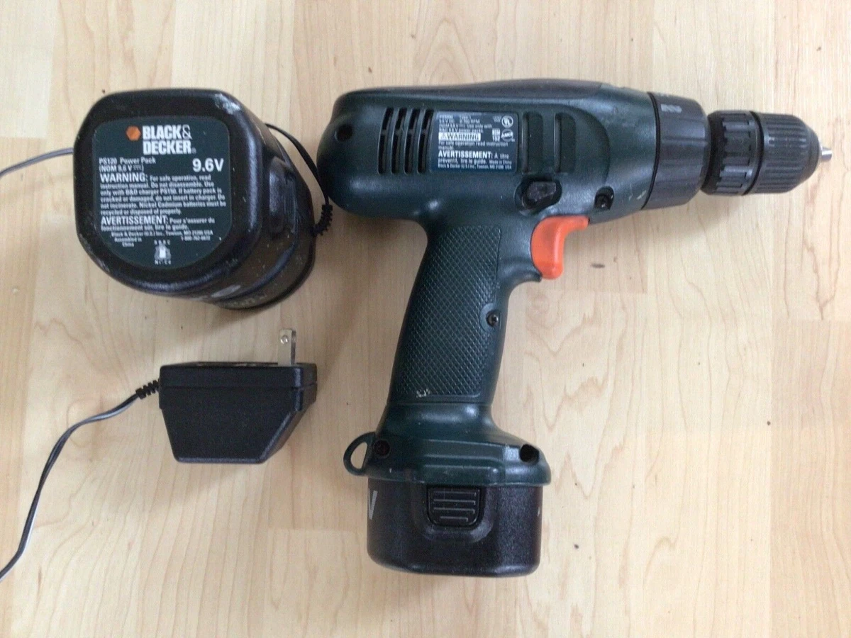 Powering and charging Black & Decker drills