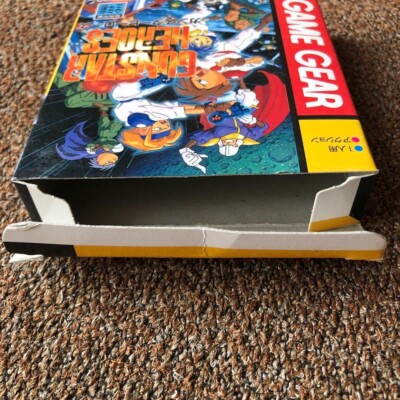 SEGA Game Gear Gunstar Heroes G-3349 Action Game Japan SEGA Game Gear Gunstar Heroes G-3349 Action Game Japan
