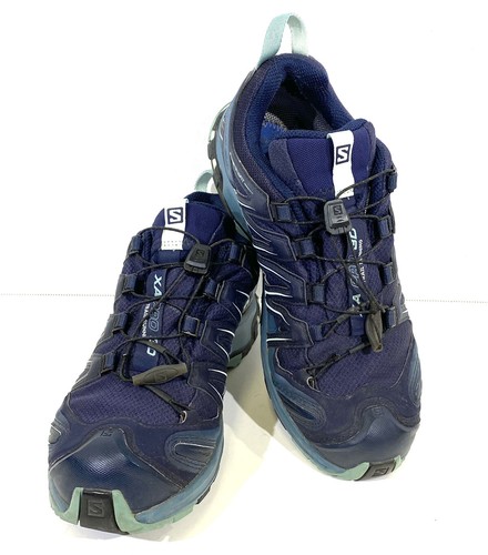 Zware vrachtwagen plus Namaak Salomon XA Pro 3D GTX Women's Sz 8 Navy Blazer/Mallard Blue Hiking Shoes  H1-23* | eBay