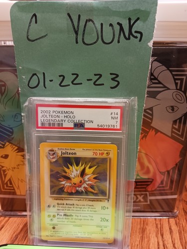 Jolteon graded PSA 7 for sale on eBay