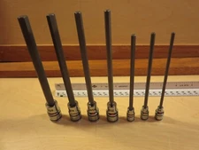 MATCO  ADV 1/4",3/8" DRIVE 7-Pc. SAE  long  Hex SOCKET SET 1/8 thru 3/8"NEW