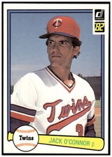 1982 Donruss #539 Jack O'Connor EX-NM