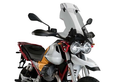 PUIG CUPOLINO TOURING-VISIERA MOTO GUZZI V85 TT CENTENARIO 850 21-23 FUME CHIARO
