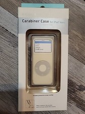 Belkin Carabiner Case For iPod Nano 2nd Gen White Leather