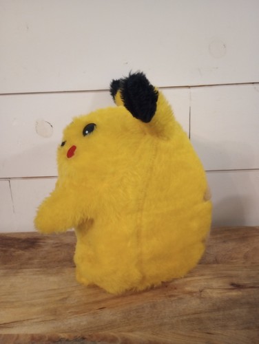 Vintage Hasbro Pikachu Plush Nintendo Pokemon Stuffed 12" - Picture 10 of 12