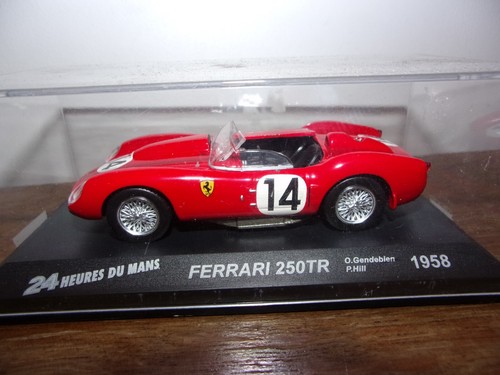 Ferrari 250 TR 24 heures du Mans Le Mans Car Gendebien Hill 1:43 Ixo