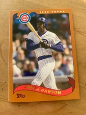 5x ANDRE DAWSON 2020 Topps Baseball BASE LOT (2002 style) #295