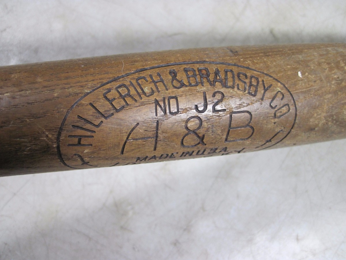 Vintage 1950's H&B J2 Midget League Baseball Bat Hillerich