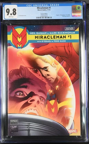 Miracleman #1 Joe Quesada 1:100 Incentive Variant Cover 2023 Marvel Comics