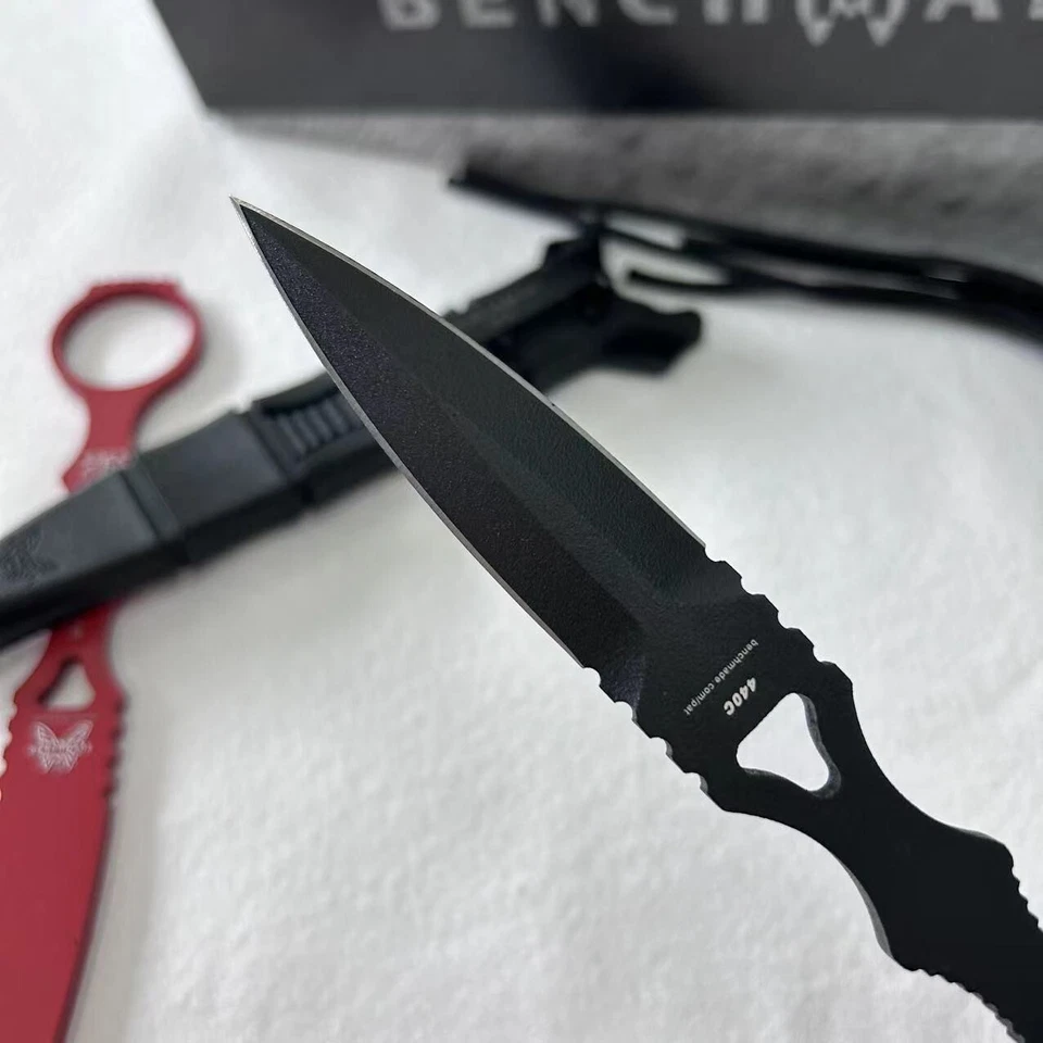 Benchmade SOCP 176BK-COMBO Trainer Knife Set with Black Sheath Fixed Blade Knife - Image 2 of 4