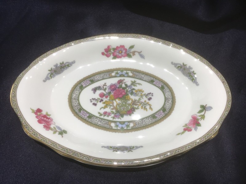 PARAGON TREE of KASHMIR PICKLE DISH platter BUTTER PLATE excellent!!