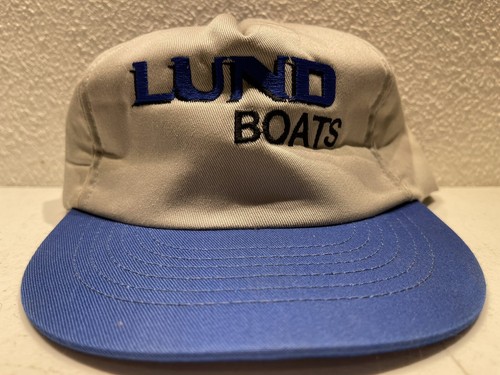 Vintage 90s Lund Boats The Game Blue 