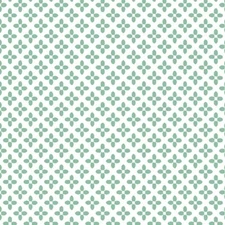 Spring Hill Farm: Dot Diamond Green Cotton Fabric 110cm wide (per metre)
