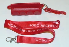 The Best Red Silicon Arrow Bolt Puller Grip with Lanyard w/ Latch Crossbow