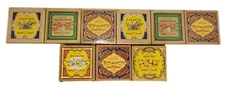 (8) Vtg ROGER & GALLET Guest Soaps Pack 0.9oz Each Luxury Paris New Old Stock
