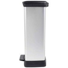 Patrumiera Curver Flip Bin 25L Grigio Argento - Coperchio Basculante - Foto 6