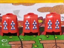 PLAYMOBIL x3 torse corps rouges anciens indiens de l'ouest amérindiens indiens