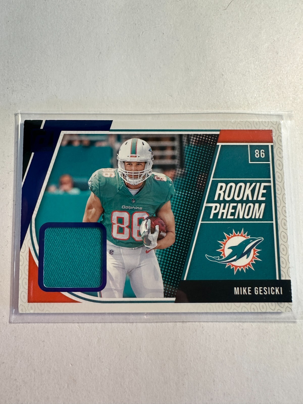 K130,103 - 2018 Donruss Rookie Phenom Jerseys #37 Mike Gesicki