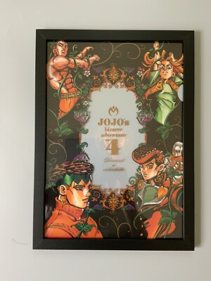 JOJO'S Bizzare Adventure JOJO Stone Ocean giogio poster framed