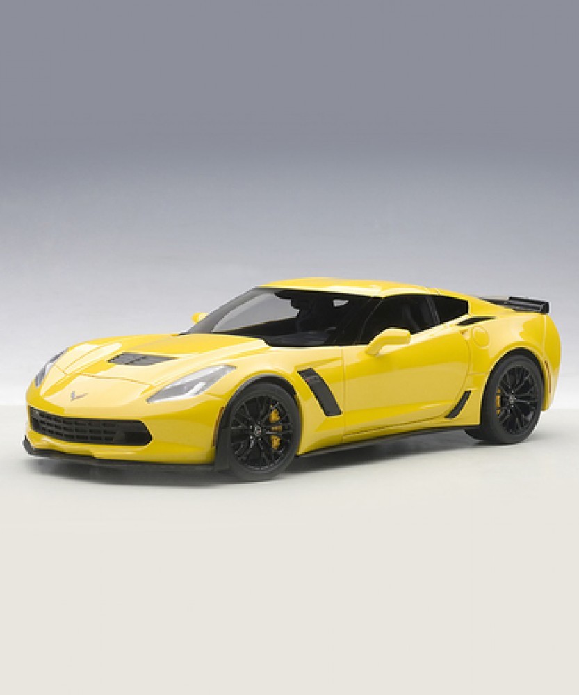 ミニカー AUTOart Chevrolet Corvette Z06 C7-R 1:18 AutoArt Chevrolet Corvette C7 Z06 Laguna Blue 1/18 Diecast Car