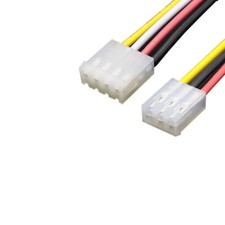 CH3.96mm Connector Plug 10/20/30mm Wire Cable Cord 2/3/4/5/6/7/8/9/10/11/12P