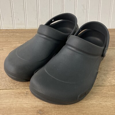 CROCS Black Classic Clogs Mens 10 Womens 12 Iconic Croc Comfort Sandals Crocs Adult Classic Clog in Black | Palmetto Moon main image 4