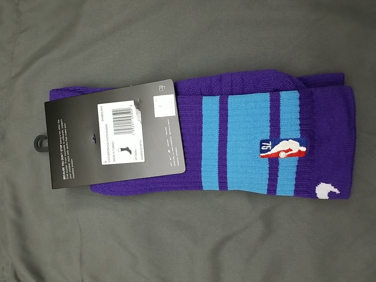los angeles lakers nike elite socks
