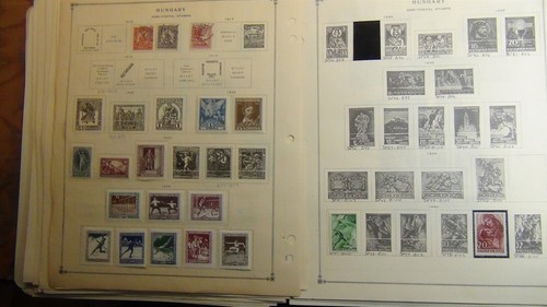 Stampsweis Hungary collection on various pages est 750 or so stamps - 第 22/24 張圖片