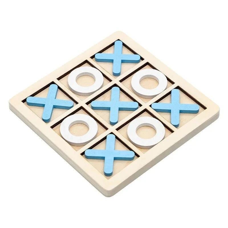 Wooden Jıgsaw Puzzle Interactive Chess Games Educational Brain Training Kid Toy - Image 2 of 4