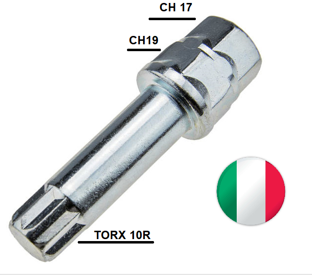 Chiave Per Ruote Auto Chiave Stellare A Stella Cerchi Bulloni Dadi Ruota Torx 10 Punte 626986