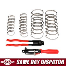 CV Boot Clips Kit tool Joint Crimp Cutting pliers Stainless 32pcs Pliers 2 SET