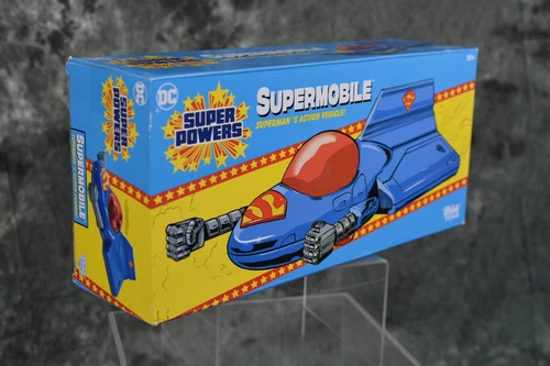 McFarlane DC Super Powers 80s Retro Superman Supermobile Vehicle w FAST Shipping