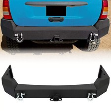 For 99-04 Jeep Grand Cherokee Wj Off-road Rear Bumper Whitch Receiver D-rings
