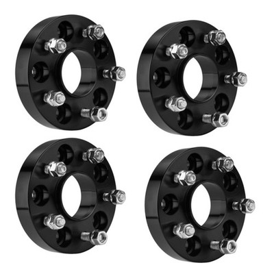 4Pcs 1.25'' 5x4.75 Hub Centric Wheel Spacers 12x1.5 For Chevy S10 Camaro Corvette