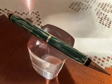 Vintage Conklin - Green and White Mechanical Pencil from Five Dollar Set - RARE!