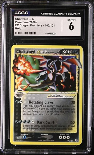 Charizard ★ δ graded CGC 6 for sale on eBay