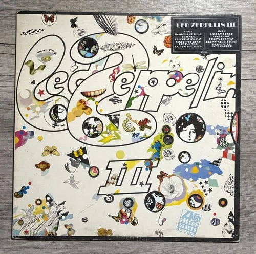 LED ZEPPELIN III 1974 AUSTRALIA LP + Hype Sticker JIMMY PAGE  ROBERT PLANT