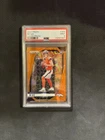2024 Panini Prizm Bo Nix Orange Lazer Prizm Rookie Card RC PSA 9 #309