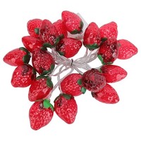 9 8 Fuß 20 Leds Obst Lichterkette Batteriebetriebene Erdbeerlampe String De